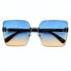 RImless Sunglasses for Women